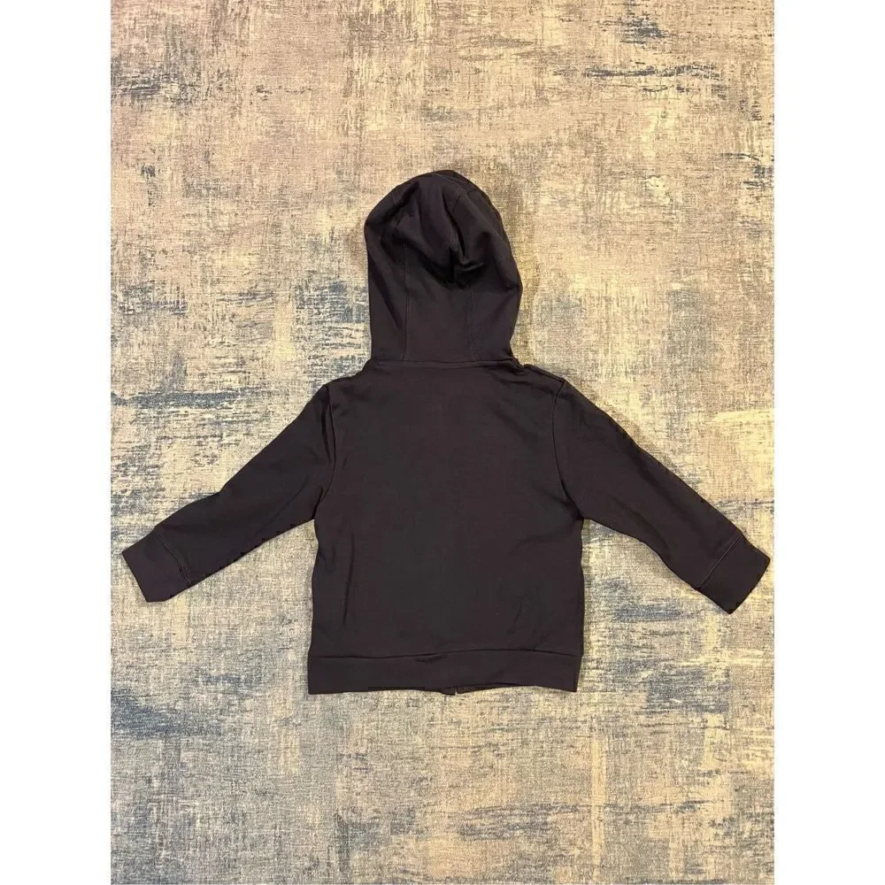 NWT! Baby Gap Blue Black Color Block Full Zip Hoodie 4 Years